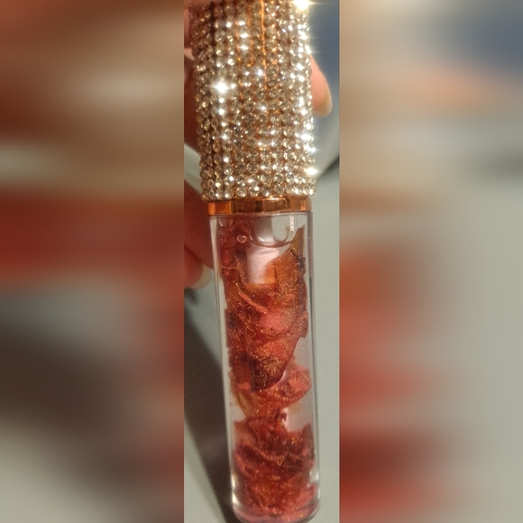 Brand New HandMade LipGloss in a  Rhinestone Tube 3/$40 - Picture 7 of 8